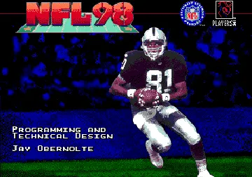 NFL 98 (USA) screen shot title